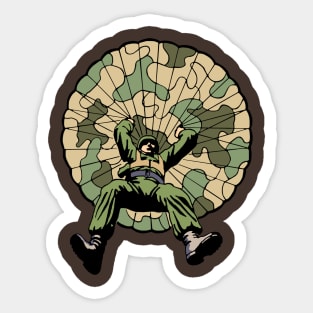 G.I. Joe Parachute Pack (Color) Sticker